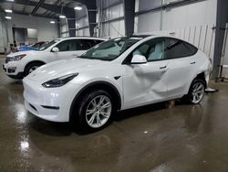 Salvage cars for sale at Ham Lake, MN auction: 2024 Tesla Model Y