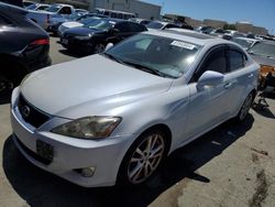 Salvage cars for sale at Martinez, CA auction: 2007 Lexus IS 250