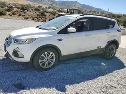 Salvage cars for sale at Reno, NV auction: 2018 Ford Escape SEL