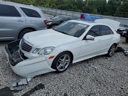 Salvage cars for sale at Memphis, TN auction: 2013 Mercedes-Benz E 350