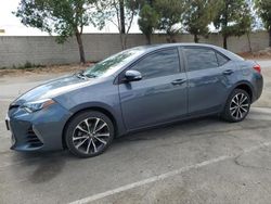 Toyota Corolla l salvage cars for sale: 2017 Toyota Corolla L