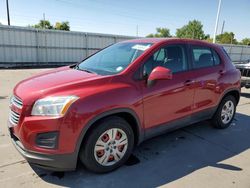 Salvage cars for sale from Copart Littleton, CO: 2015 Chevrolet Trax LS