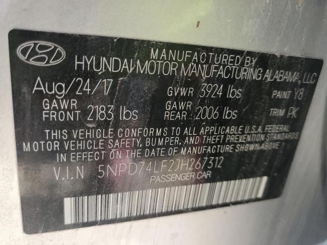 2018 Hyundai Elantra SE