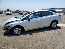 Honda Civic Vehiculos salvage en venta: 2013 Honda Civic LX