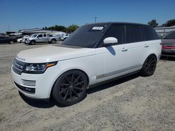 Land Rover Vehiculos salvage en venta: 2016 Land Rover Range Rover HSE