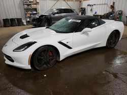 Carros salvage para piezas a la venta en subasta: 2014 Chevrolet Corvette Stingray Z51 1LT