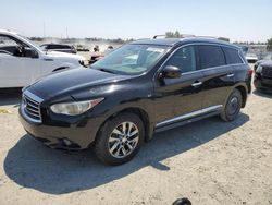 Salvage cars for sale at Antelope, CA auction: 2014 Infiniti QX60