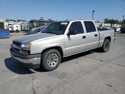 Salvage cars for sale at Sacramento, CA auction: 2005 Chevrolet Silverado C1500