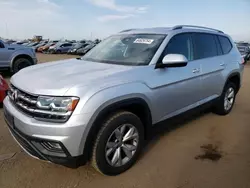 Salvage cars for sale at Brighton, CO auction: 2018 Volkswagen Atlas SE