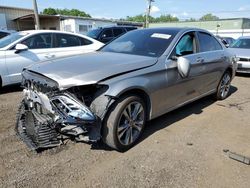 Salvage cars for sale at New Britain, CT auction: 2019 Mercedes-Benz C 300 4matic