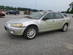 Salvage cars for sale from Copart Dunn, NC: 2003 Chrysler Sebring LX