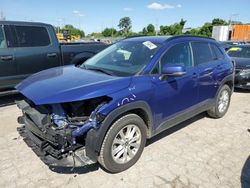 Salvage cars for sale from Copart Bridgeton, MO: 2022 Toyota Corolla Cross LE