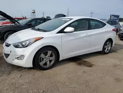 Salvage cars for sale at Dyer, IN auction: 2013 Hyundai Elantra GLS