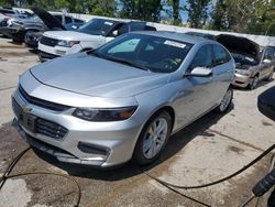 Salvage cars for sale at Bridgeton, MO auction: 2018 Chevrolet Malibu LT