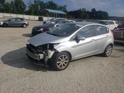 Salvage cars for sale at Spartanburg, SC auction: 2019 Ford Fiesta SE