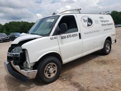 Salvage cars for sale from Copart Charles City, VA: 2022 Chevrolet Express G2500