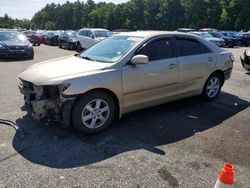 Salvage cars for sale at Exeter, RI auction: 2010 Toyota Camry Base