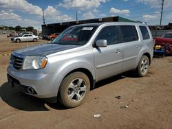 Salvage cars for sale from Copart Colorado Springs, CO: 2014 Honda Pilot EXL