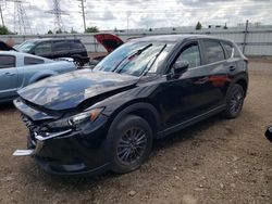 Salvage cars for sale at Elgin, IL auction: 2019 Mazda CX-5 Touring