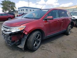 Salvage cars for sale at Albuquerque, NM auction: 2013 Ford Edge Limited