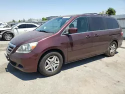 Salvage cars for sale at Bakersfield, CA auction: 2007 Honda Odyssey EXL