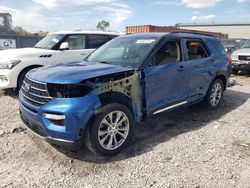 Ford salvage cars for sale: 2022 Ford Explorer XLT