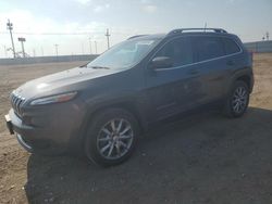 Jeep salvage cars for sale: 2018 Jeep Cherokee Limited