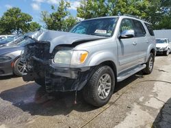 Toyota salvage cars for sale: 2007 Toyota Sequoia Limited