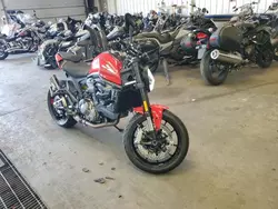 Salvage motorcycles for sale at Denver, CO auction: 2021 Ducati Monster