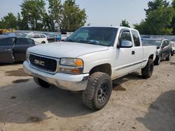 Salvage trucks for sale at Bridgeton, MO auction: 2002 GMC New Sierra K1500