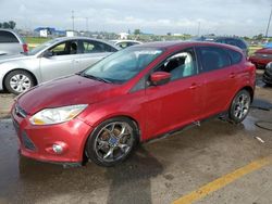 Salvage cars for sale at Woodhaven, MI auction: 2014 Ford Focus SE