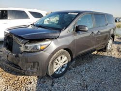 Salvage cars for sale at Magna, UT auction: 2016 KIA Sedona LX