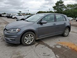 Volkswagen salvage cars for sale: 2018 Volkswagen Golf S