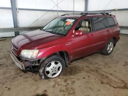 Salvage cars for sale from Copart Graham, WA: 2006 Toyota Highlander Limited