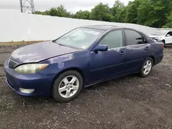 Salvage cars for sale from Copart Windsor, NJ: 2005 Toyota Camry LE