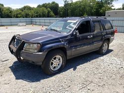 Jeep Grand Cherokee Laredo salvage cars for sale: 2002 Jeep Grand Cherokee Laredo