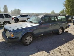 Salvage cars for sale at Arlington, WA auction: 1990 Volvo 240 Base