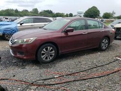 Salvage cars for sale at Hillsborough, NJ auction: 2015 Honda Accord LX