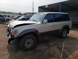 Salvage cars for sale at Colorado Springs, CO auction: 1992 Toyota Land Cruiser FJ80