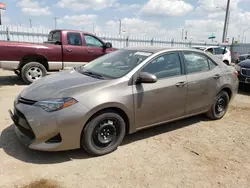 Toyota salvage cars for sale: 2018 Toyota Corolla L