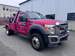 Salvage cars for sale from Copart North Billerica, MA: 2012 Ford F450 Super Duty