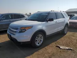 Salvage cars for sale at Brighton, CO auction: 2011 Ford Explorer XLT