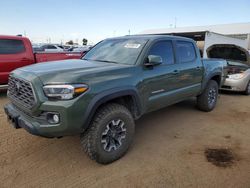 Salvage cars for sale at Brighton, CO auction: 2021 Toyota Tacoma Double Cab