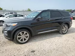 Ford Explorer Platinum Vehiculos salvage en venta: 2020 Ford Explorer Platinum