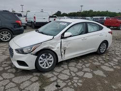 Salvage cars for sale from Copart Indianapolis, IN: 2019 Hyundai Accent SE