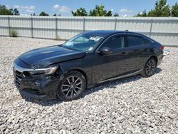 Salvage cars for sale at Wayland, MI auction: 2021 Honda Accord EXL