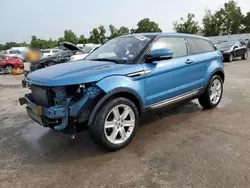 Salvage cars for sale at Bridgeton, MO auction: 2013 Land Rover Range Rover Evoque Pure Premium