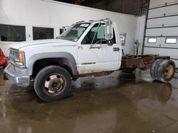 Salvage trucks for sale at Blaine, MN auction: 2000 Chevrolet GMT-400 C3500-HD