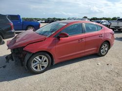 Salvage cars for sale from Copart San Antonio, TX: 2020 Hyundai Elantra SEL