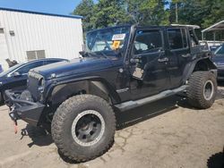 Salvage cars for sale at Austell, GA auction: 2014 Jeep Wrangler Unlimited Sport